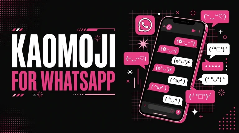 kaomoji for Whatsapp